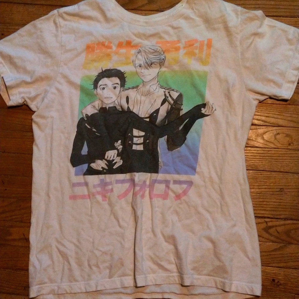 Hot Topic 'Yuri on Ice' t shirt